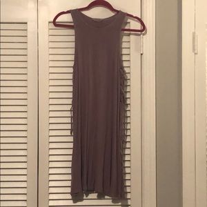 Mauve Mini Dress